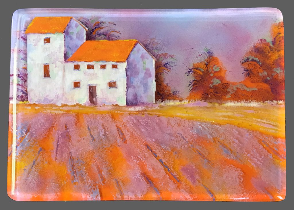 Florence Farmhouse Glass painting